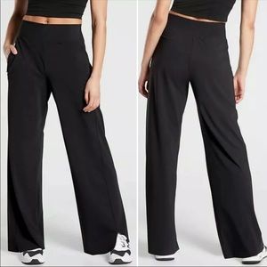 Athleta Cosmic Pull On Wide Leg Pants M